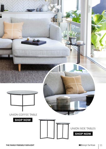 OZ Design Furniture 家具目录 · The Family Friendly 沙发 Edit by 第 11 页