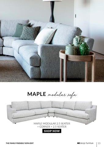 OZ Design Furniture 家具目录 · The Family Friendly 沙发 Edit by 第 13 页