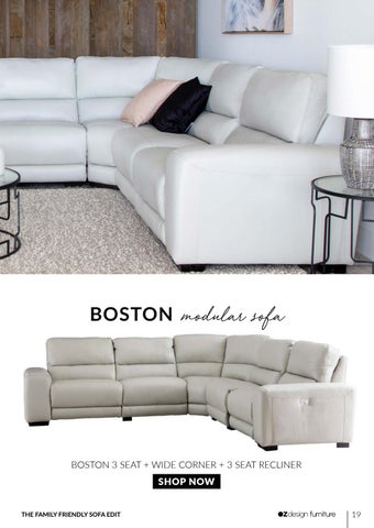OZ Design Furniture 家具目录 · The Family Friendly 沙发 Edit by 第 19 页