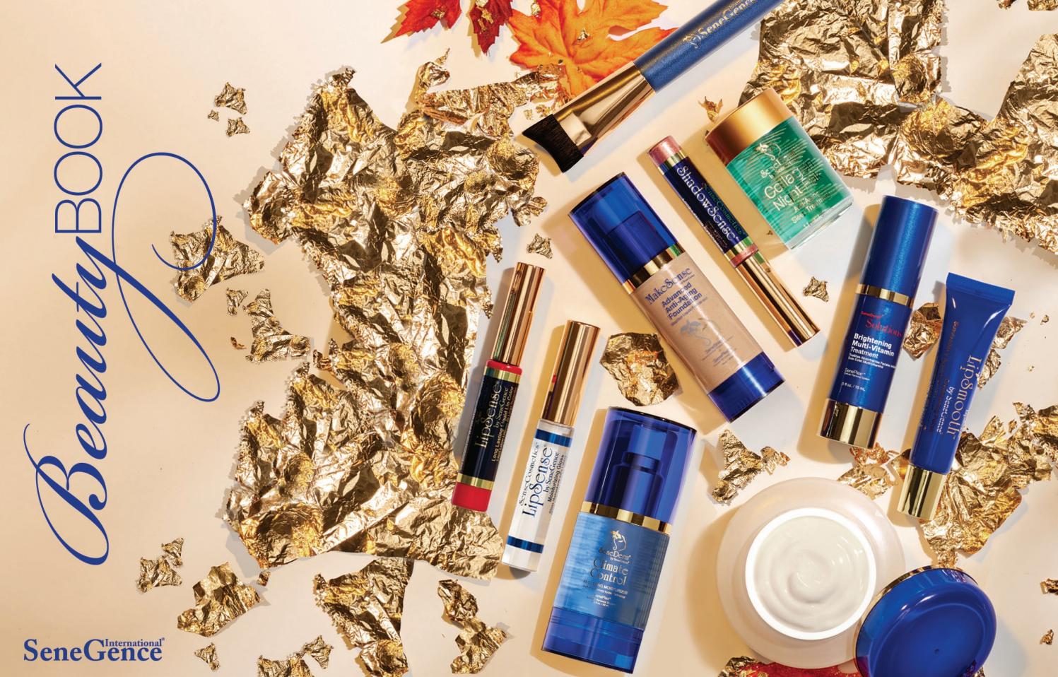 SeneGence International Canadian Beauty Book October 2018 with Lip Lady