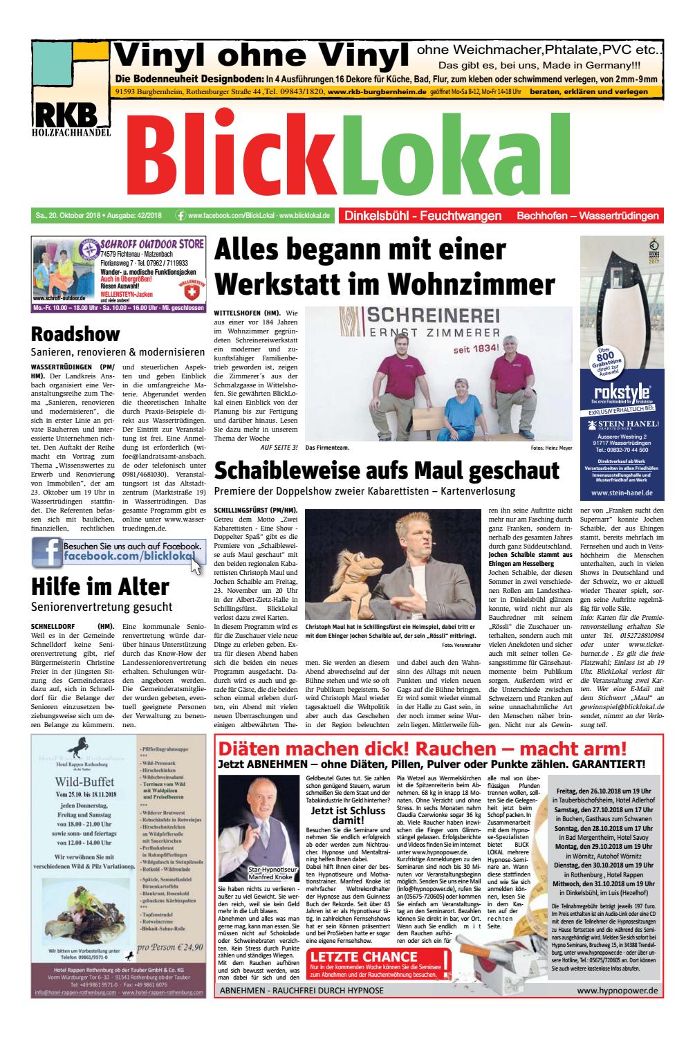 Hypnose zum Abnehmen Gruppe auf Händler