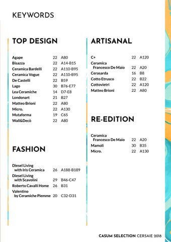 Casum Selection Cersaie 2018 – 室内 design 第 15 页