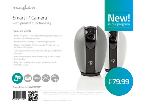 Nedis 灯饰目录 · 智能 × Connected - Sales Sheet Oktober 2018 第 2 页