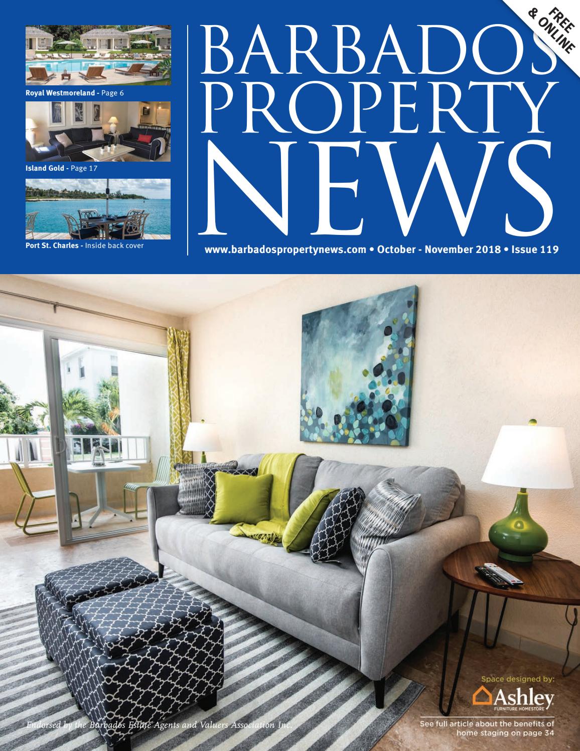 Barbados Property News October/November 2018 by Hiltop Publications Ltd Issuu