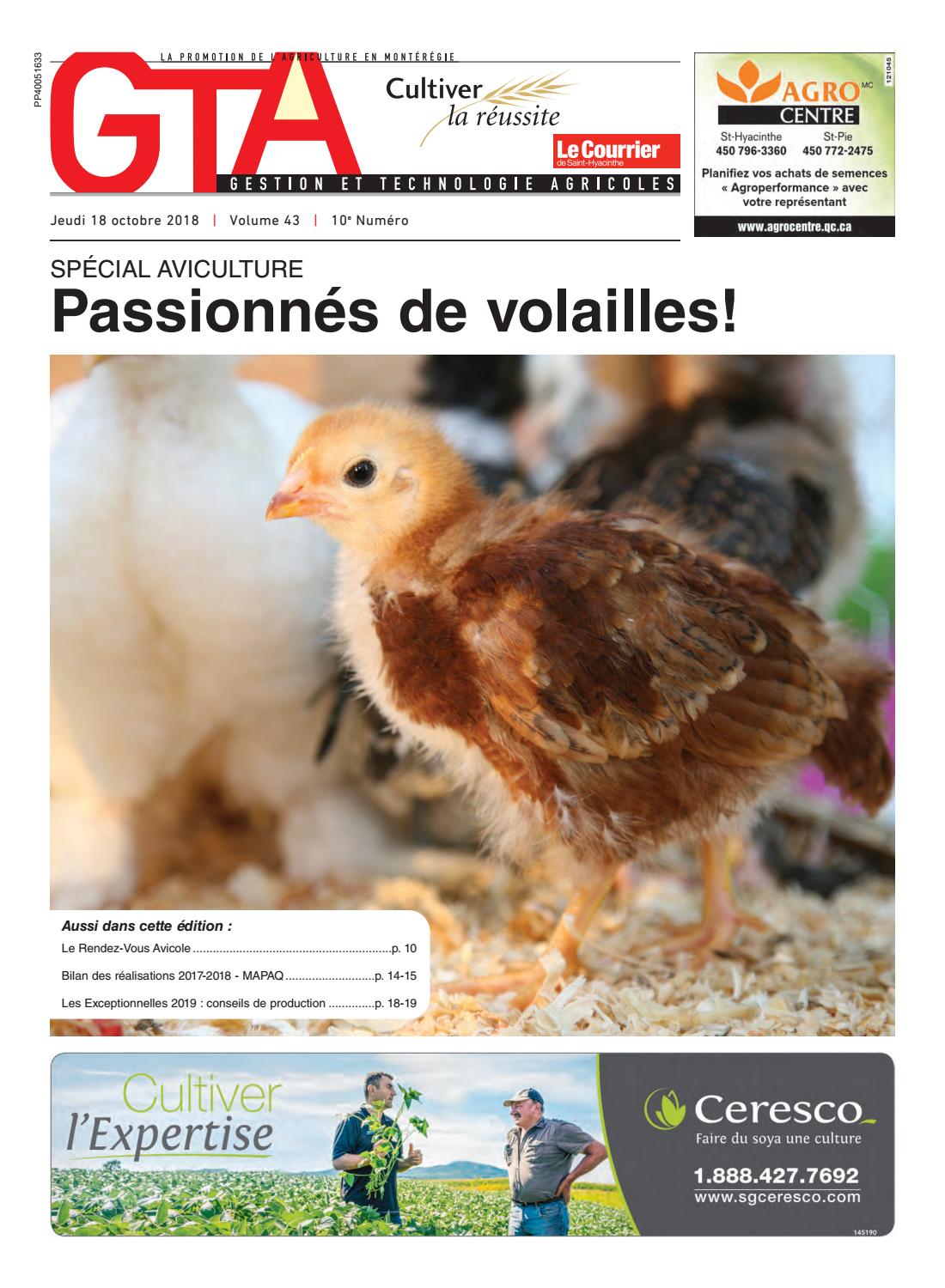 Gestion et Technologie Agricoles by DBC Communications - issuu