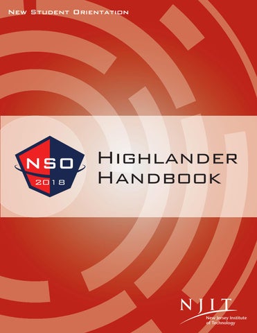 njit highlander handbook 2018