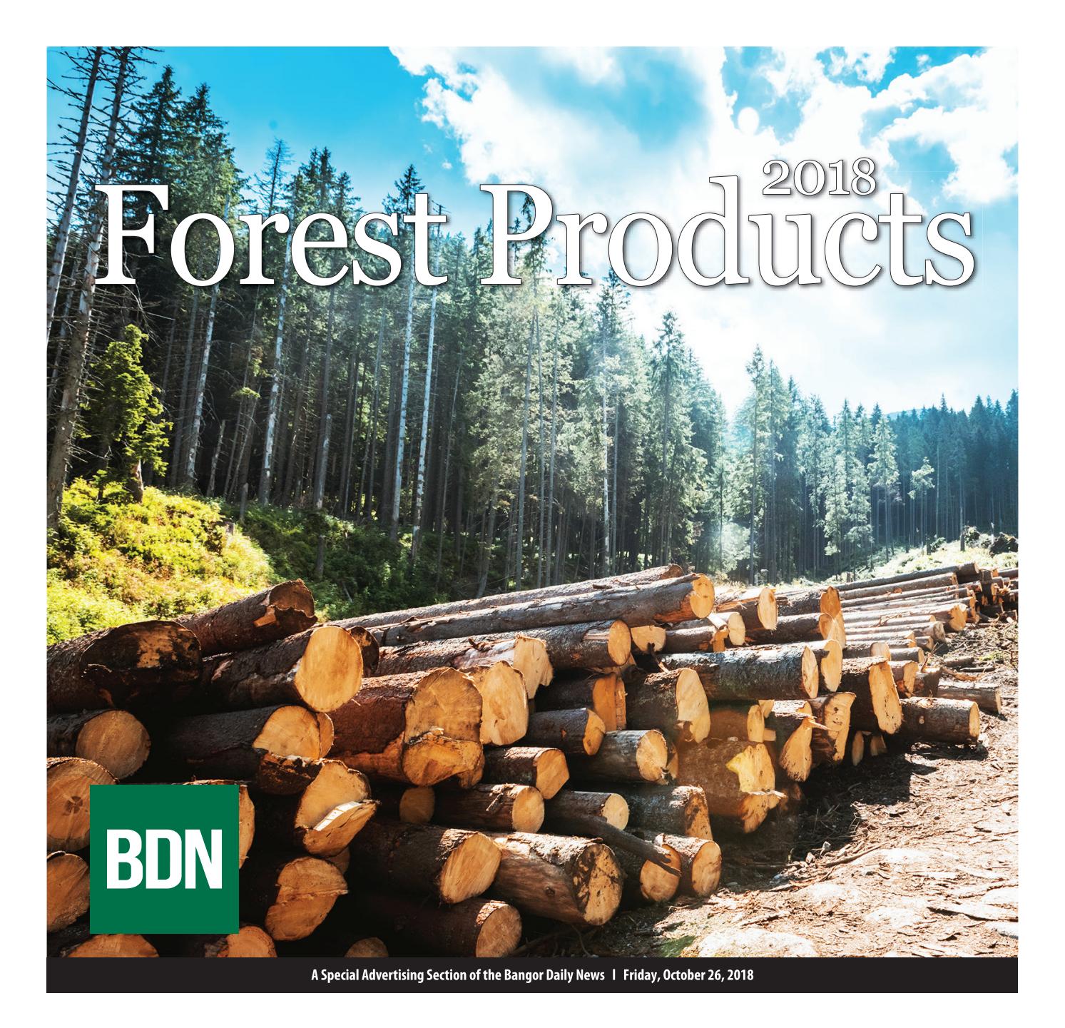 Forest Products 2018 by Bangor Daily News Issuu