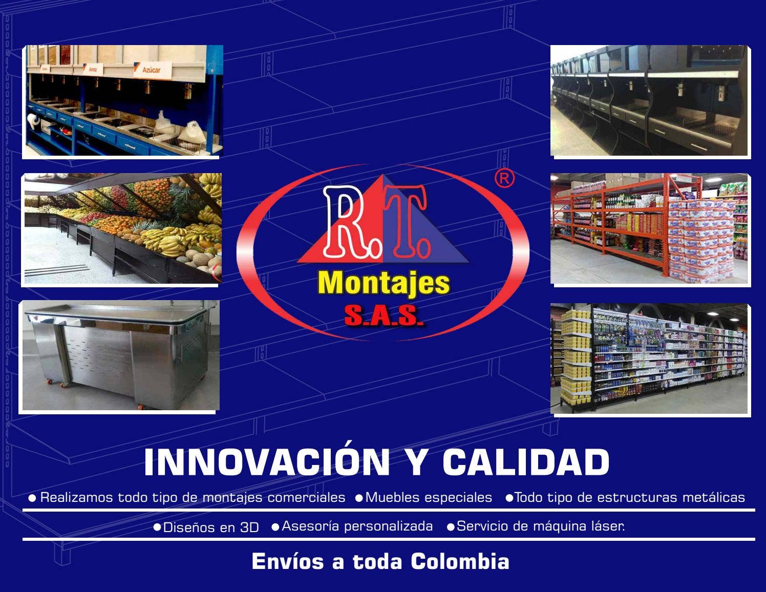 CATALOGO DE PRODUCTOS RT MONTAJES S.A.S. by rtmontajes9 - Issuu