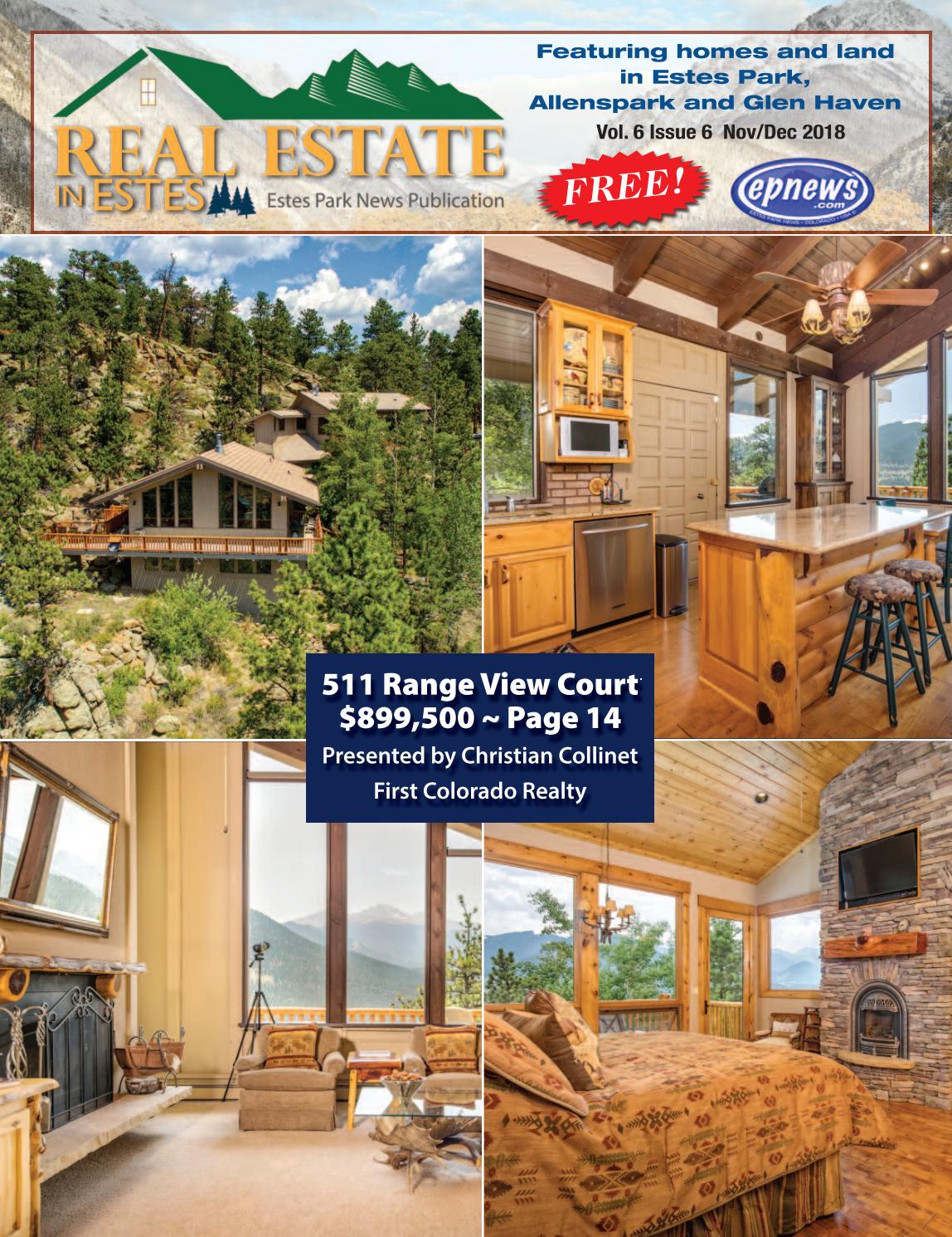 Real Estate in Estes, Nov/Dec 2018 by Estes Park News, Inc Issuu