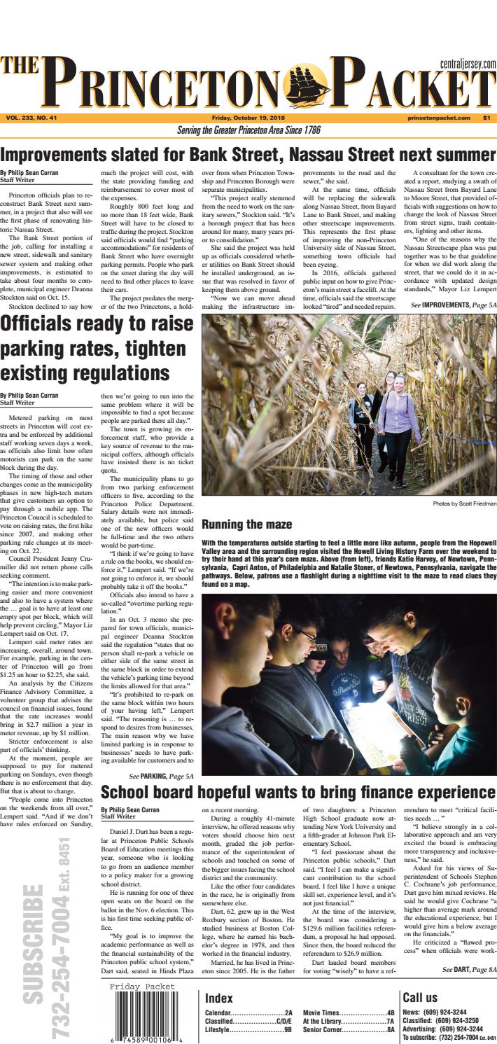 20181019 The Princeton Packet by NEWSPAPERS Issuu