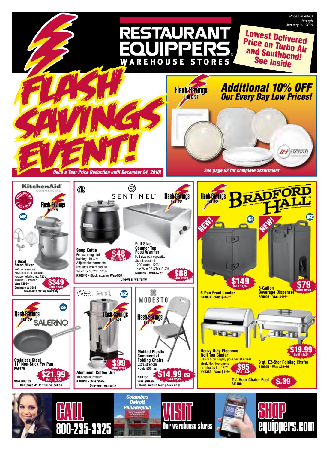 Restaurant Equippers Catalog Winter 2018 by Restaurant Equippers Issuu