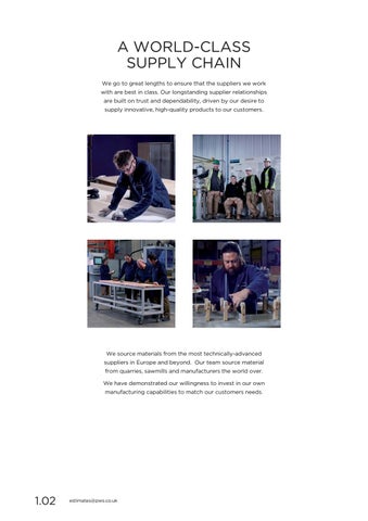 PWS Distributors Ltd 家具目录 · PWS Worksurface 2018 第 4 页