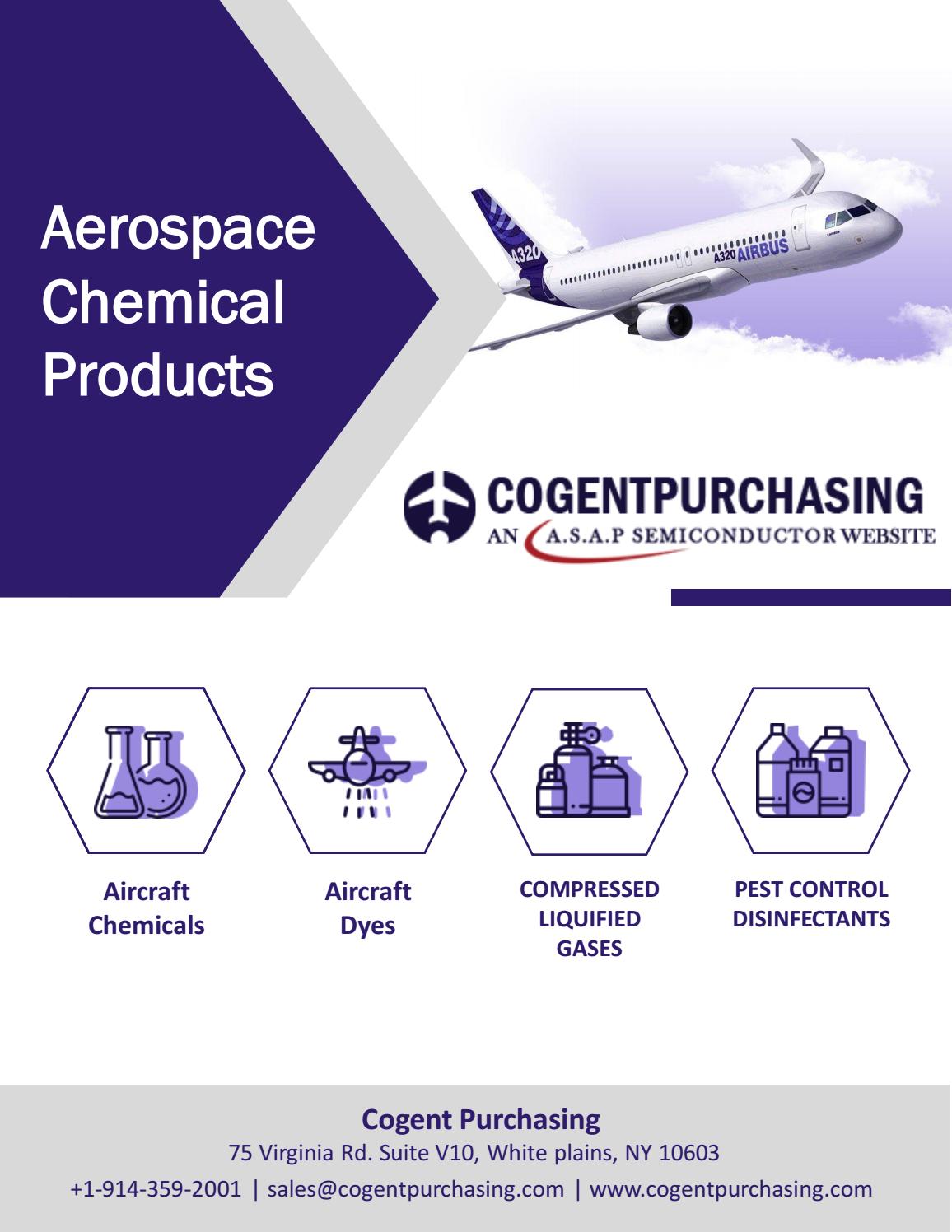 Aerospace Chemicals, Adhesives, Lubricant Products Cogent Purchasing