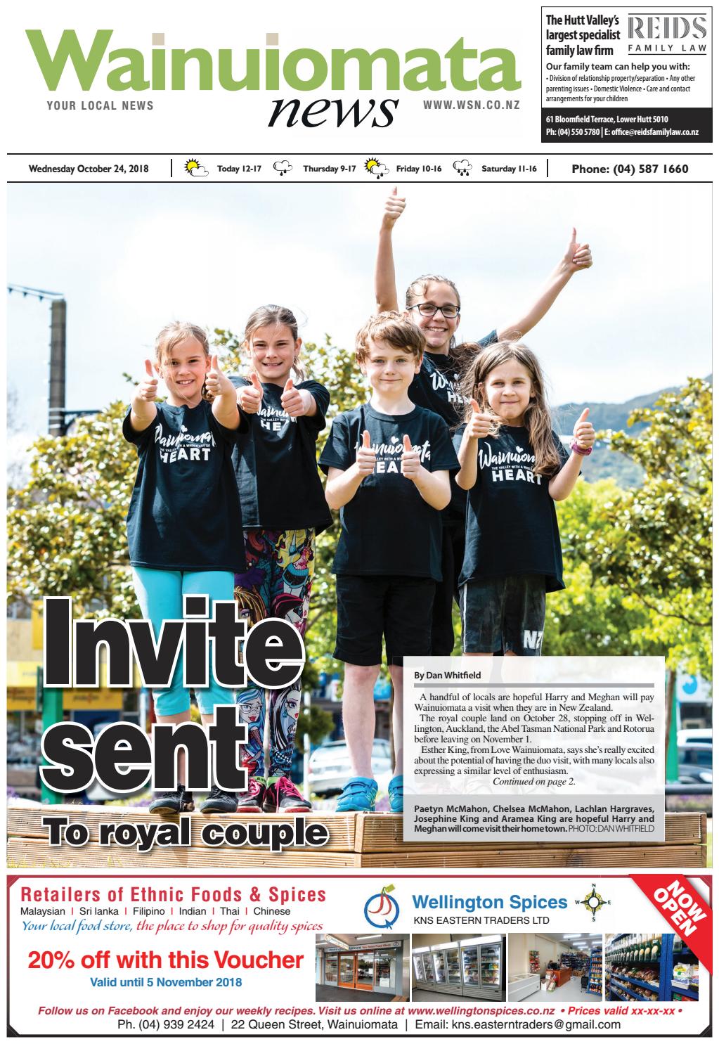 Wainuiomata News 241018 by Local Newspapers Issuu
