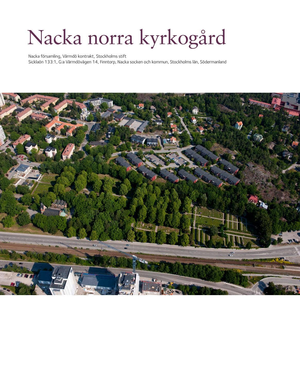 Nacka norra kyrkogård by Stockholms stift - Issuu