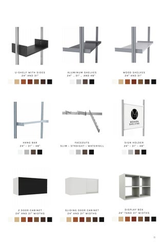 现代 层架 Shops + 零售 家具目录 第 11 页
