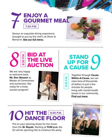 Oakville Hospital Foundation Gowns × Graffiti - 2018 OTMH Candlelight Ball 灯饰型录 第 15 页