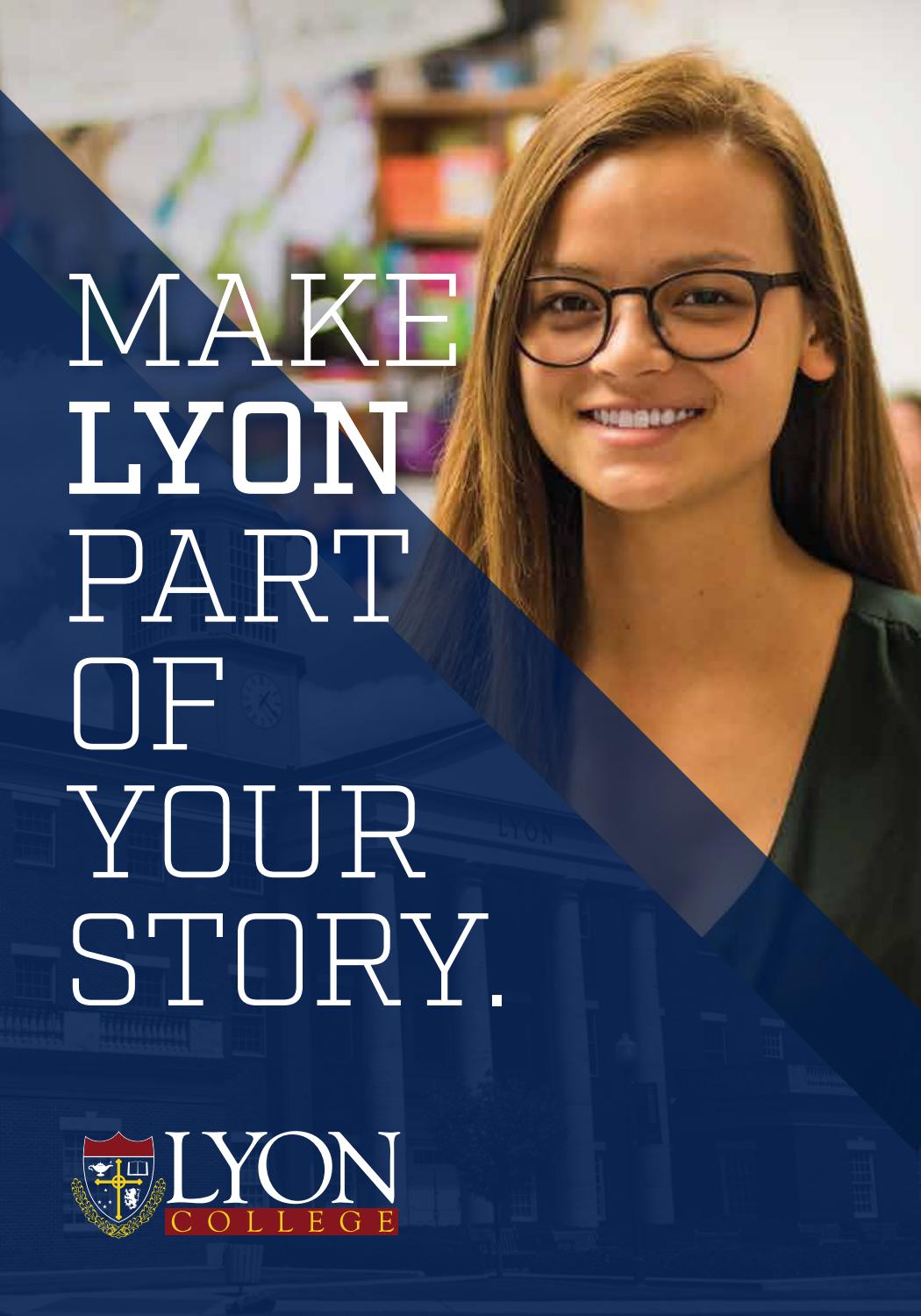 Lyon College Admissions Brochure 2 Fall 2018 By Lyon College Issuu