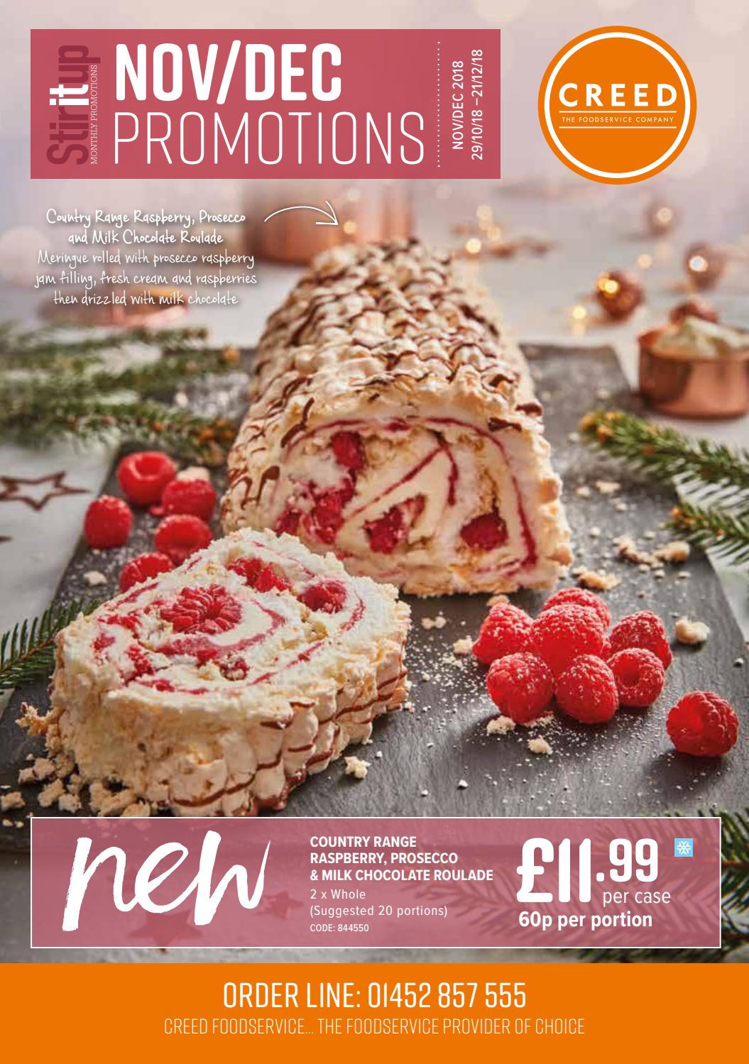 Christmas Siu Promotions By Creed Foodservice Issuu