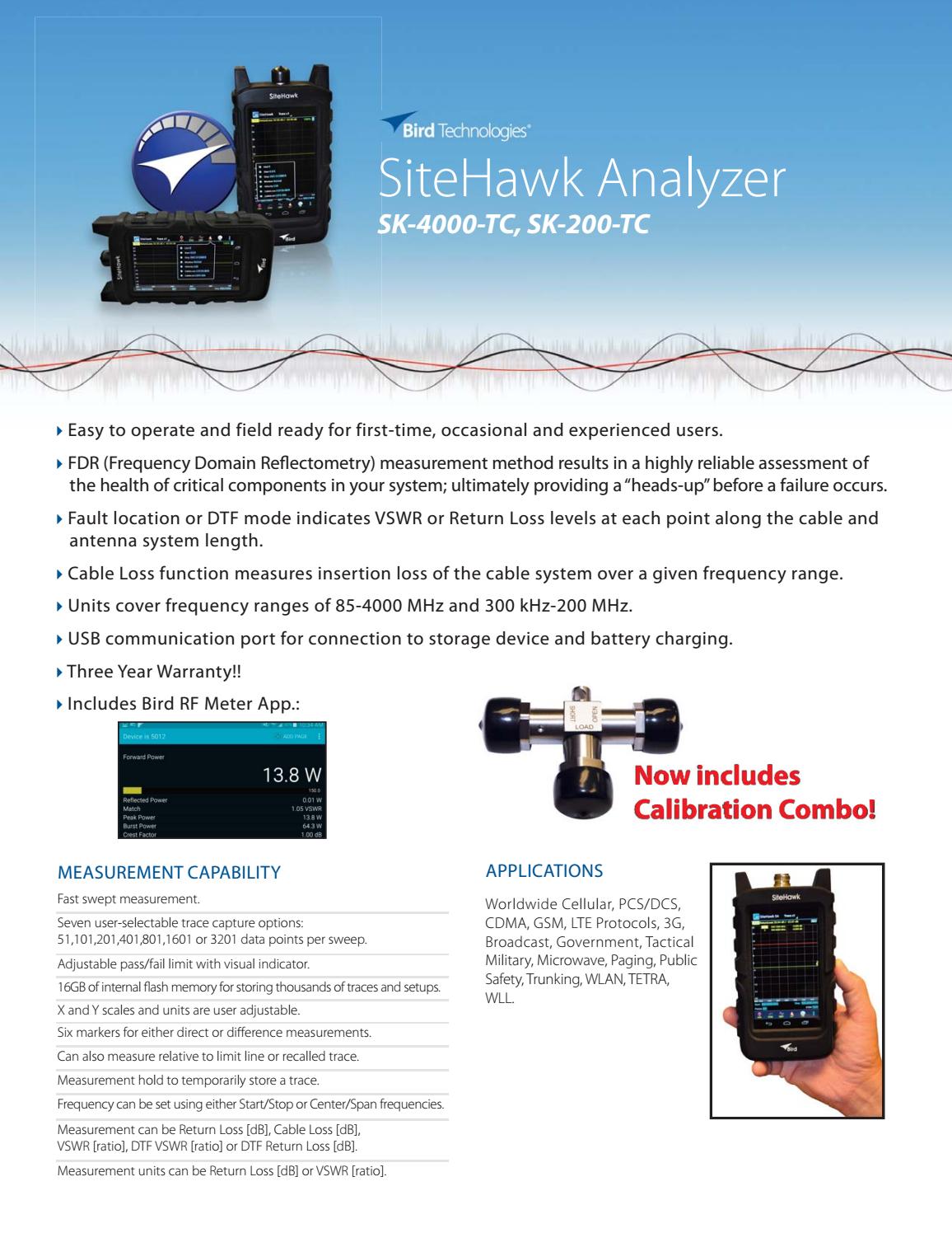 Analyze Cable and Antennas with Site Hawk Analyzer by Aimil Ltd Issuu