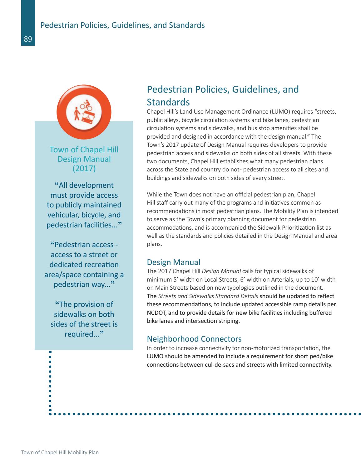 Chapel Hill Mobility Plan By Stewart Issuu