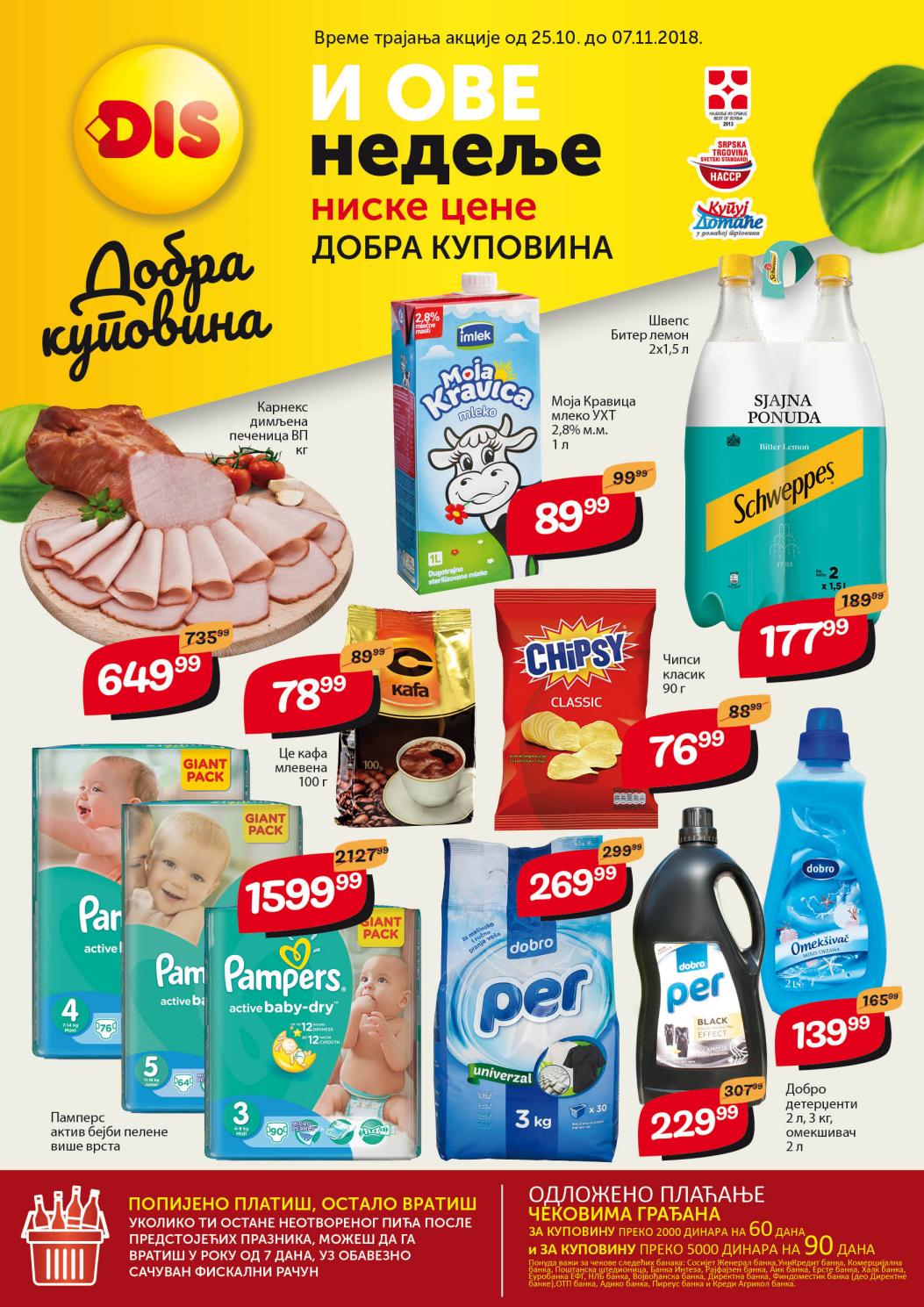 Dis katalog Market od 25.10.-07.11.2018. by Catalog.rs - Issuu
