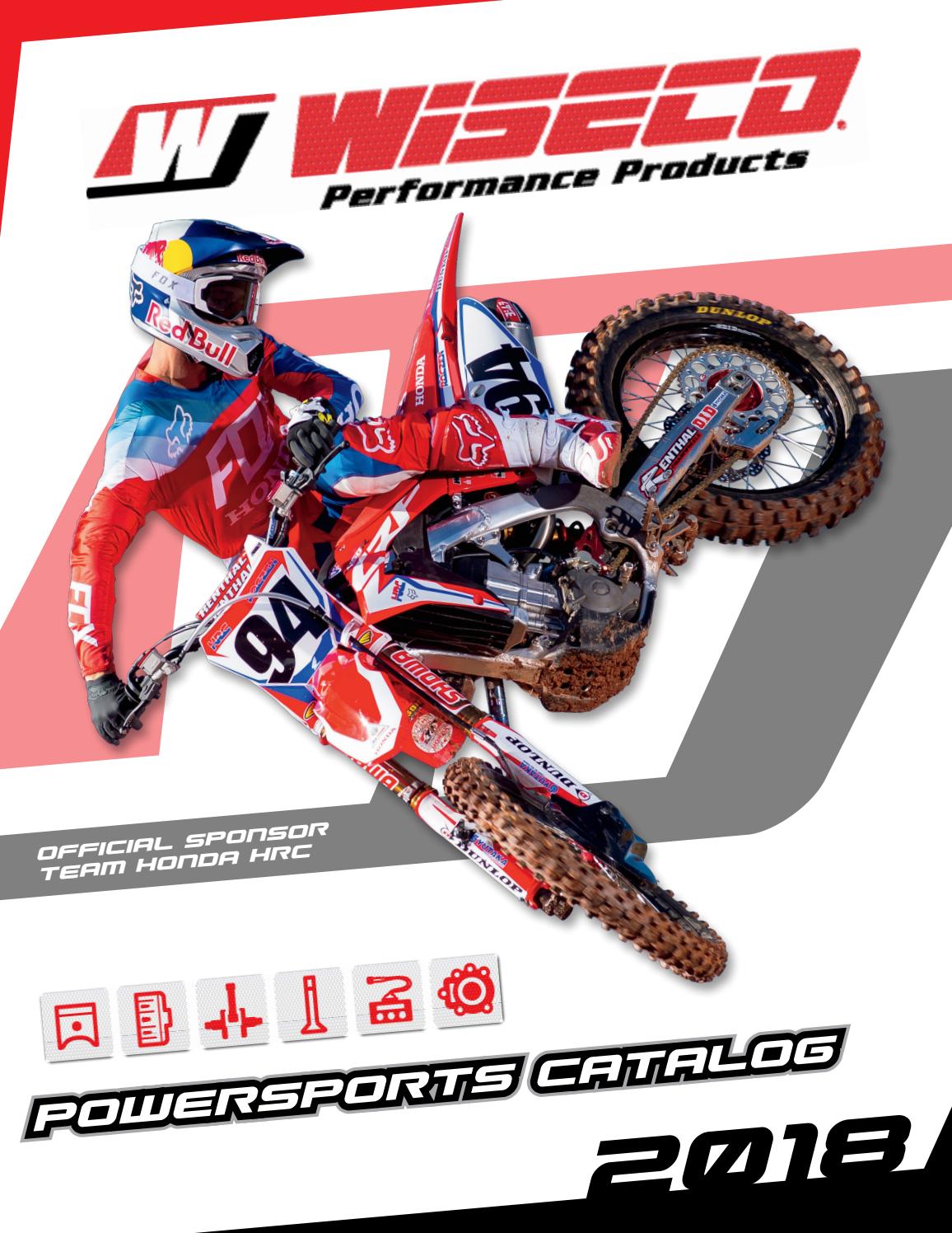 2018 Wiseco Powersports Catalog by Automotive/Powersport - High