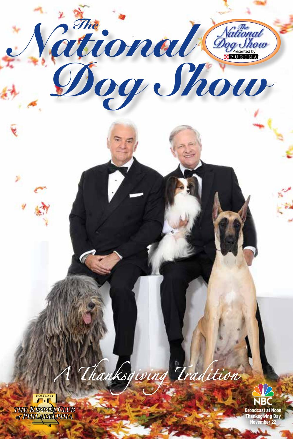2018 dog show thanksgiving