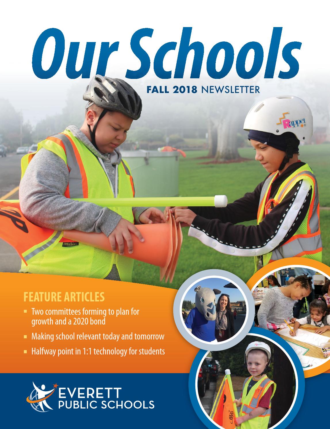 2018 Fall Our Schools newsletter by Everett Public Schools Issuu