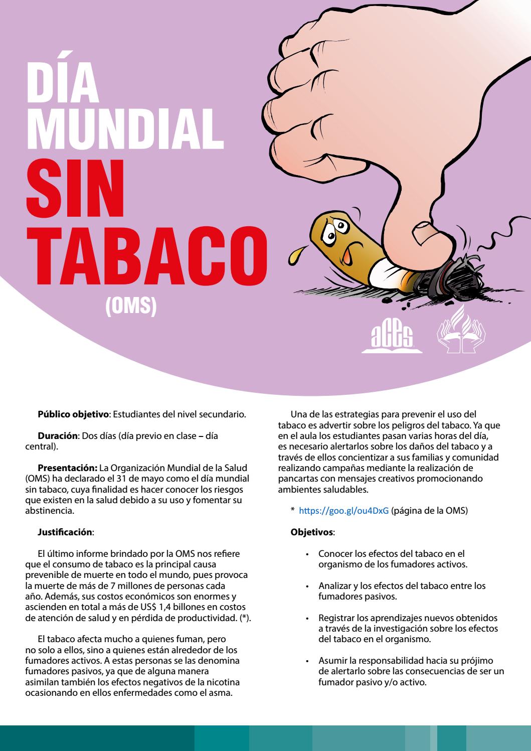 Efectos del tabaco y sus consecuencias