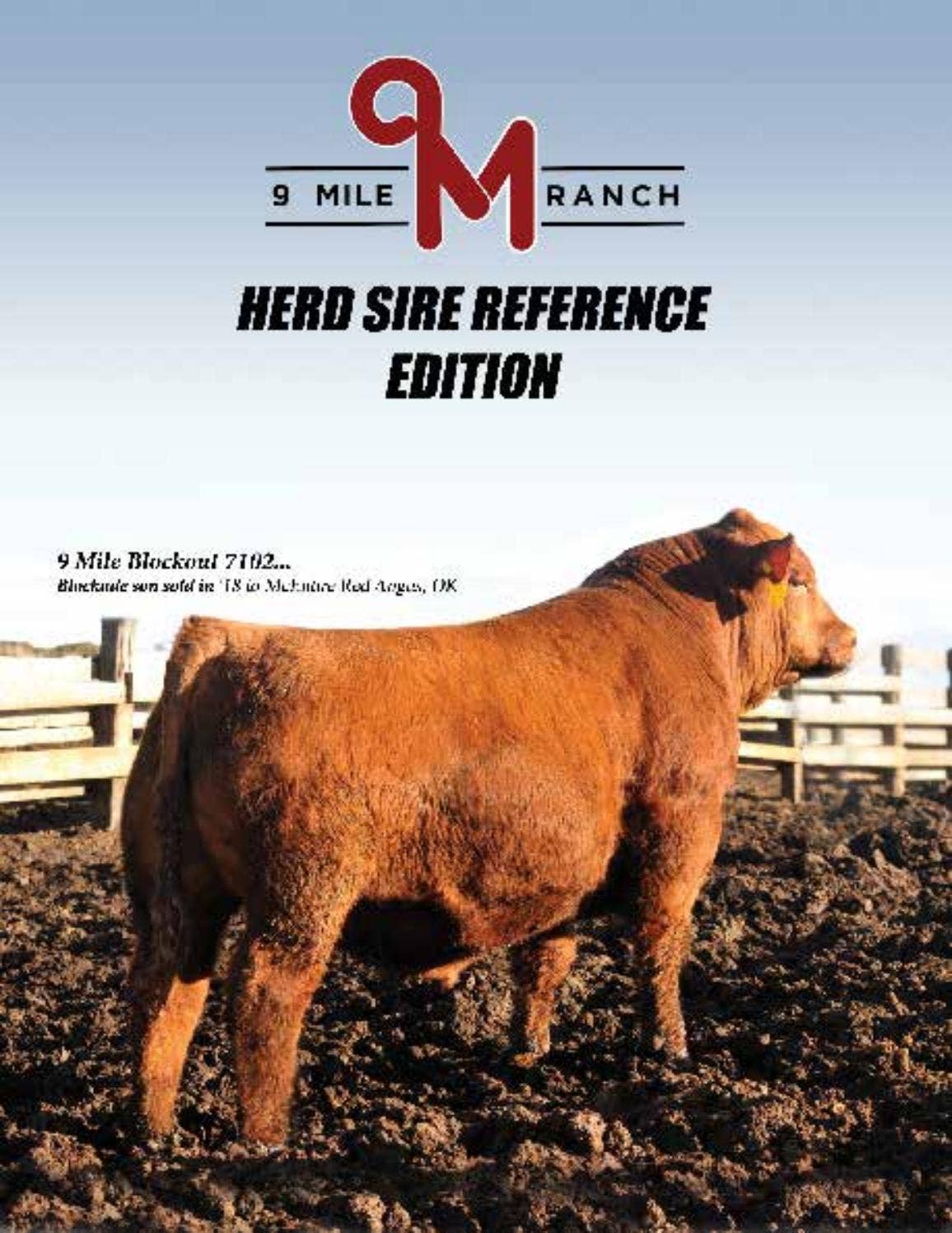 9 Mile Ranch Brochure 2018 Herd Sire Edition by sal1968 Issuu