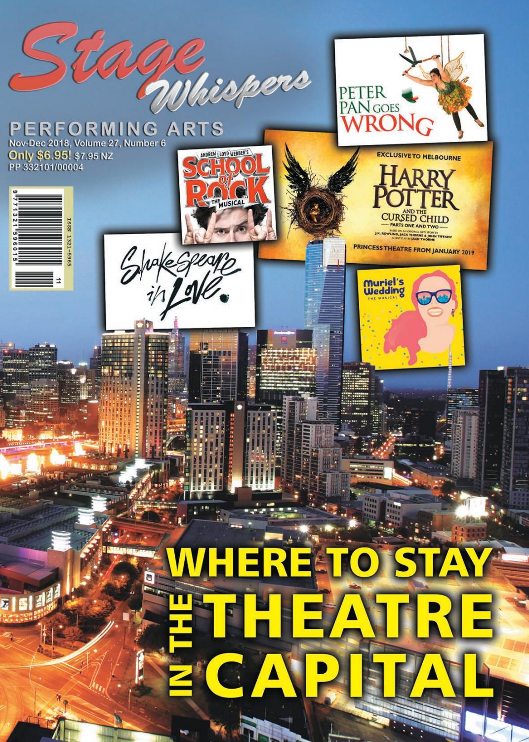 Stage Whispers November/December 2018 edition by Stage ...