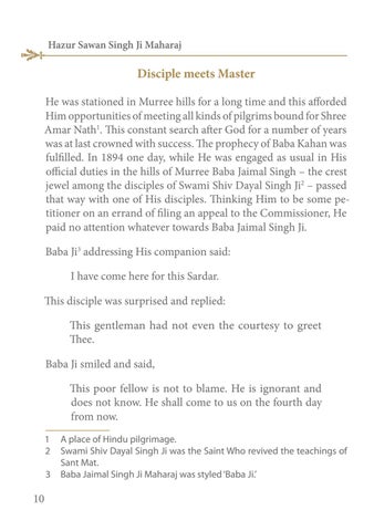 Baba Sawan Singh, His Life and Teachings 第 14 页