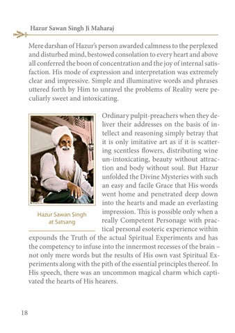 Baba Sawan Singh, His Life and Teachings 第 22 页