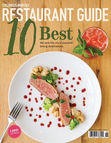 2019 Columbus Monthly Restaurant Guide By The Columbus