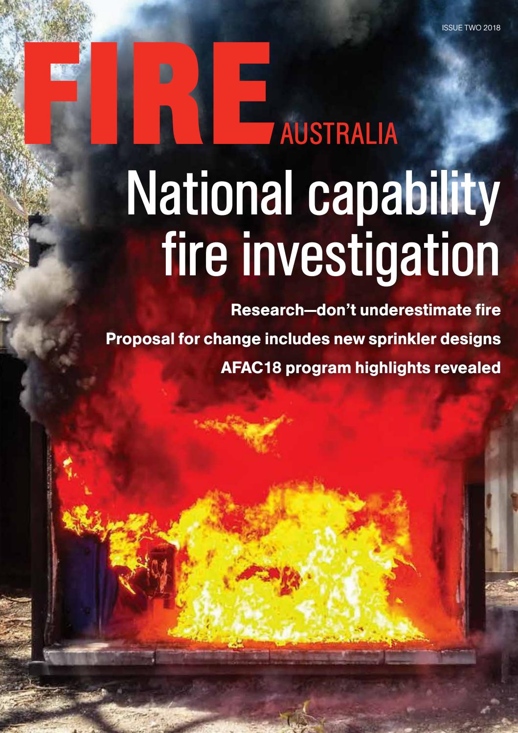Fire Australia Magazine, Issue 2 2018 by AFAC Issuu