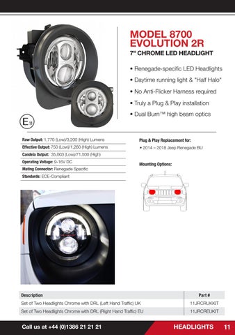 Mobile Centre Jeep LED 灯饰 upgrades for Wrangler JK 2018 第 11 页