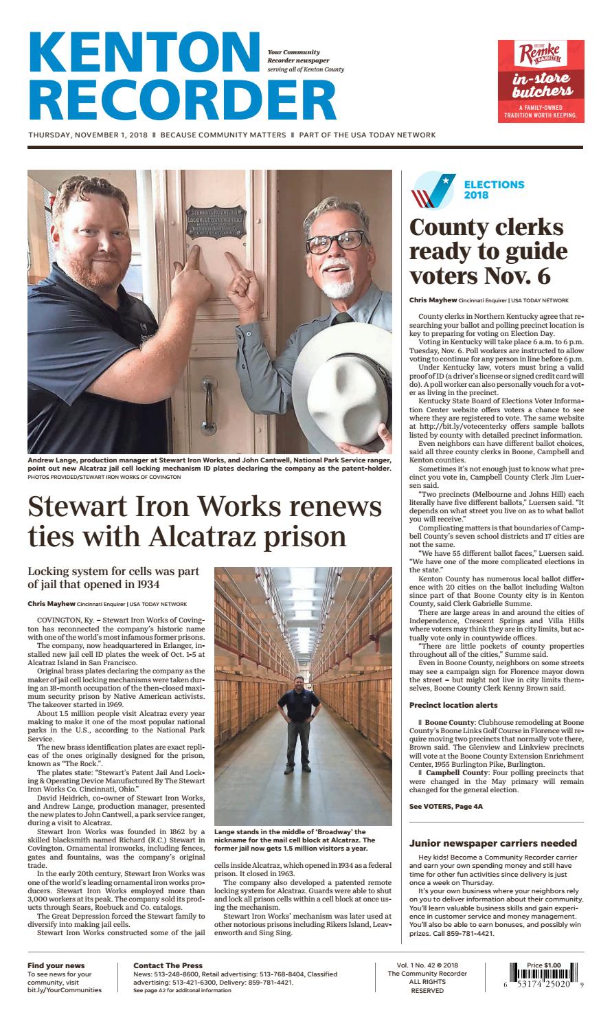 Kenton Recorder 11/01/18 by Enquirer Media Issuu