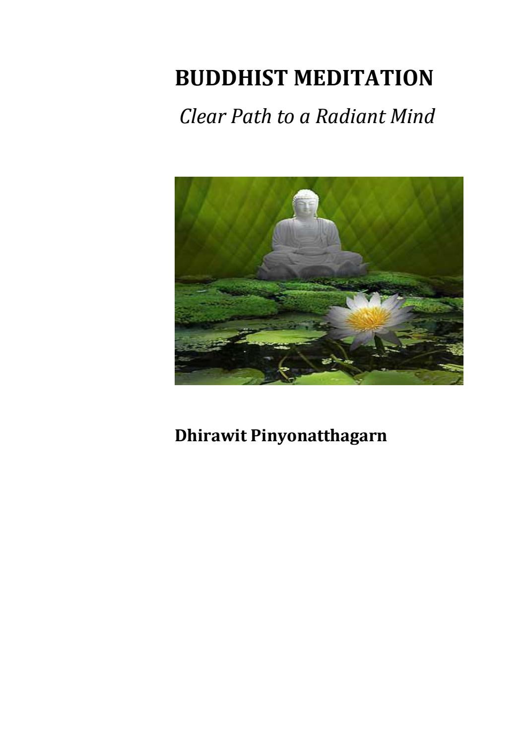 Buddhist Meditation by ดร.ศานติ โบดินันท์ - Issuu