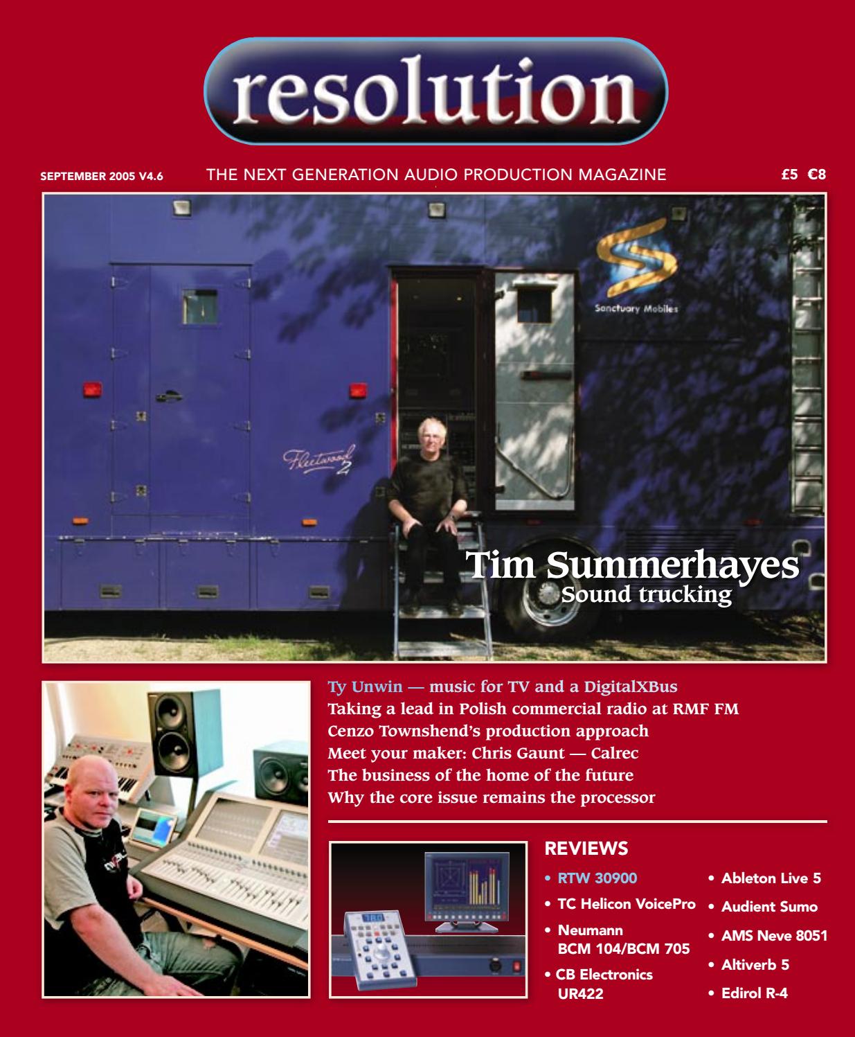 Resolution V4.6 September 2005 by Resolution - issuu - 