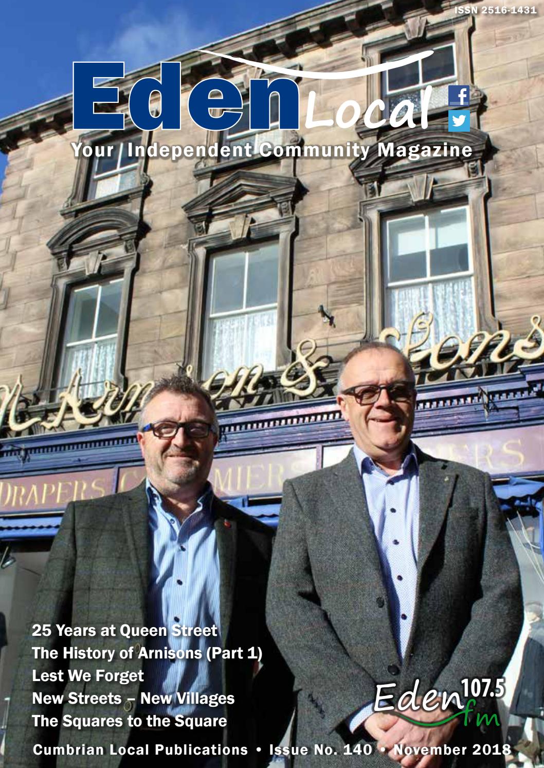 Eden Local Community Magazine for Penrith & the Eden Valley Cumbria