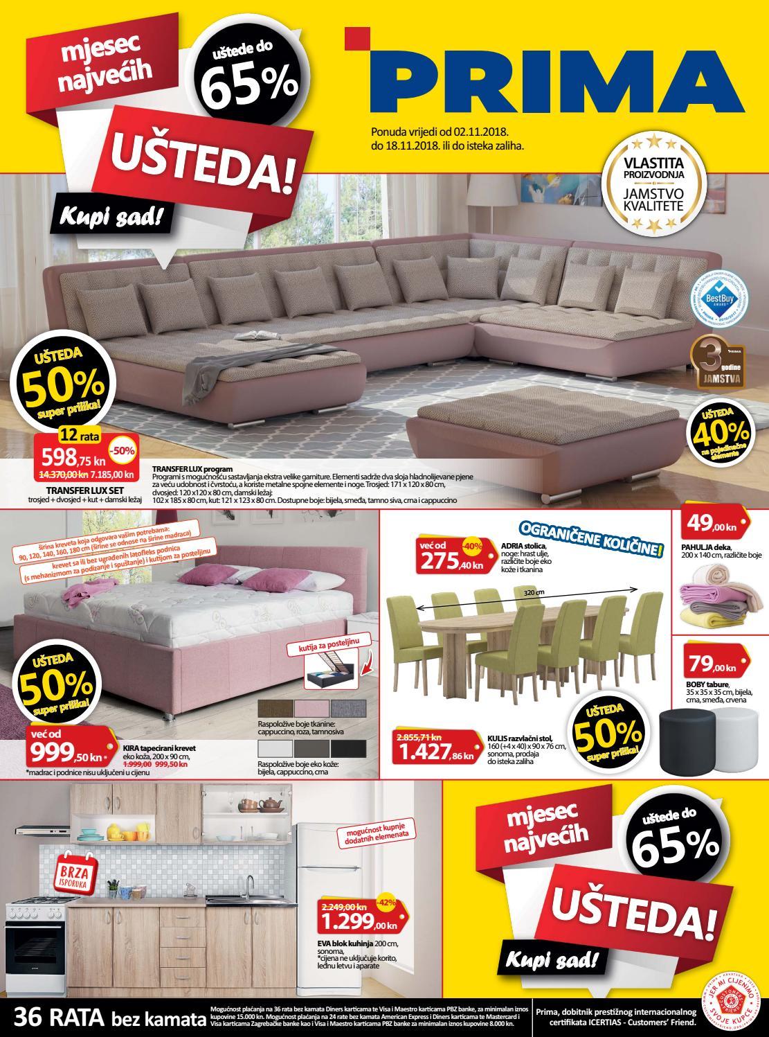 Prima katalog namještaja od 02.18.11.2018. by Catalog.hr Issuu