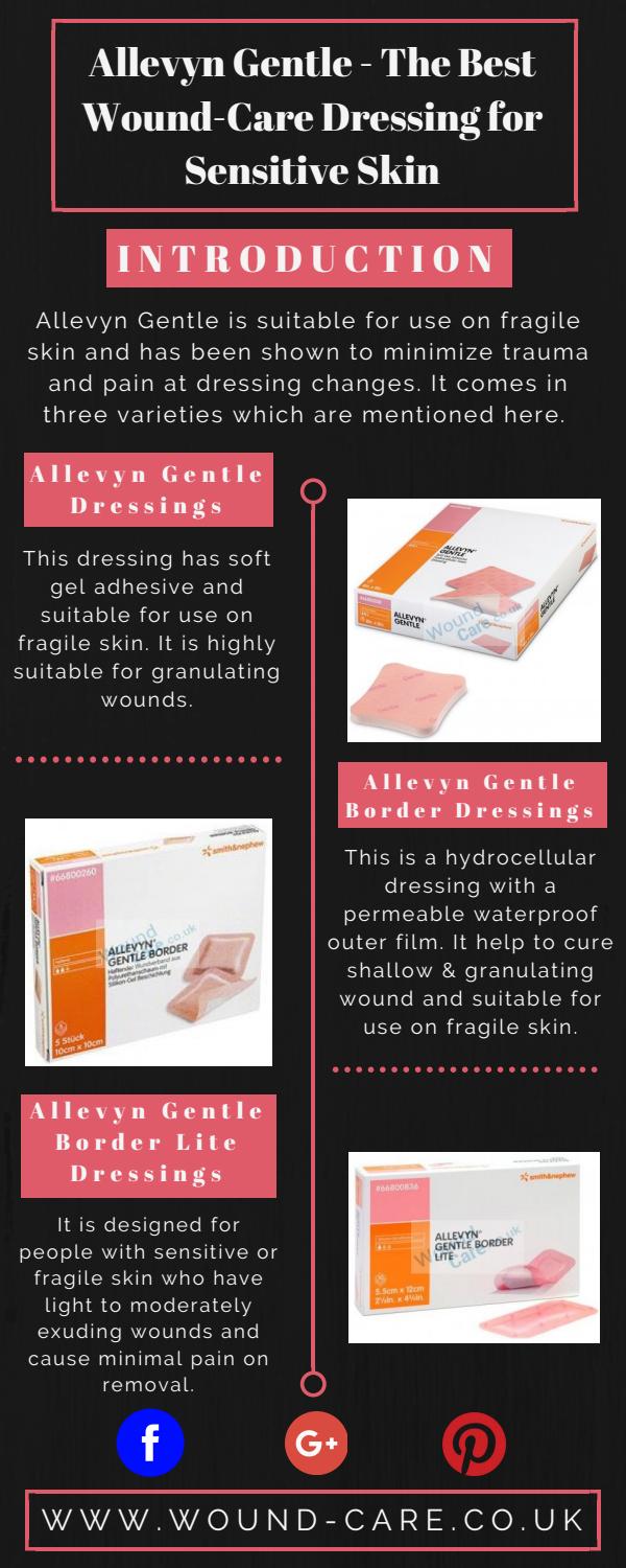 Allevyn gentleThe best Wound care dressing for sensitive Skin by Wound