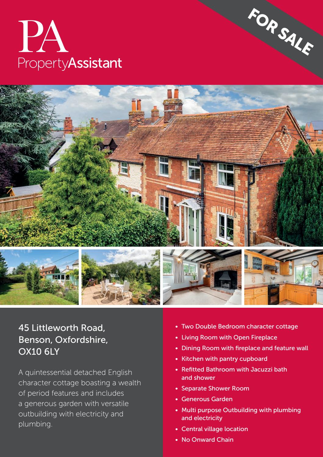 45 Littleworth Road, Benson Property Brochure by Property Assistant