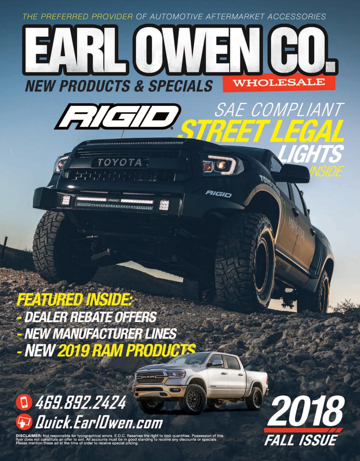 Truck Accessories New Products & Specials by Earl Owen Company Issuu
