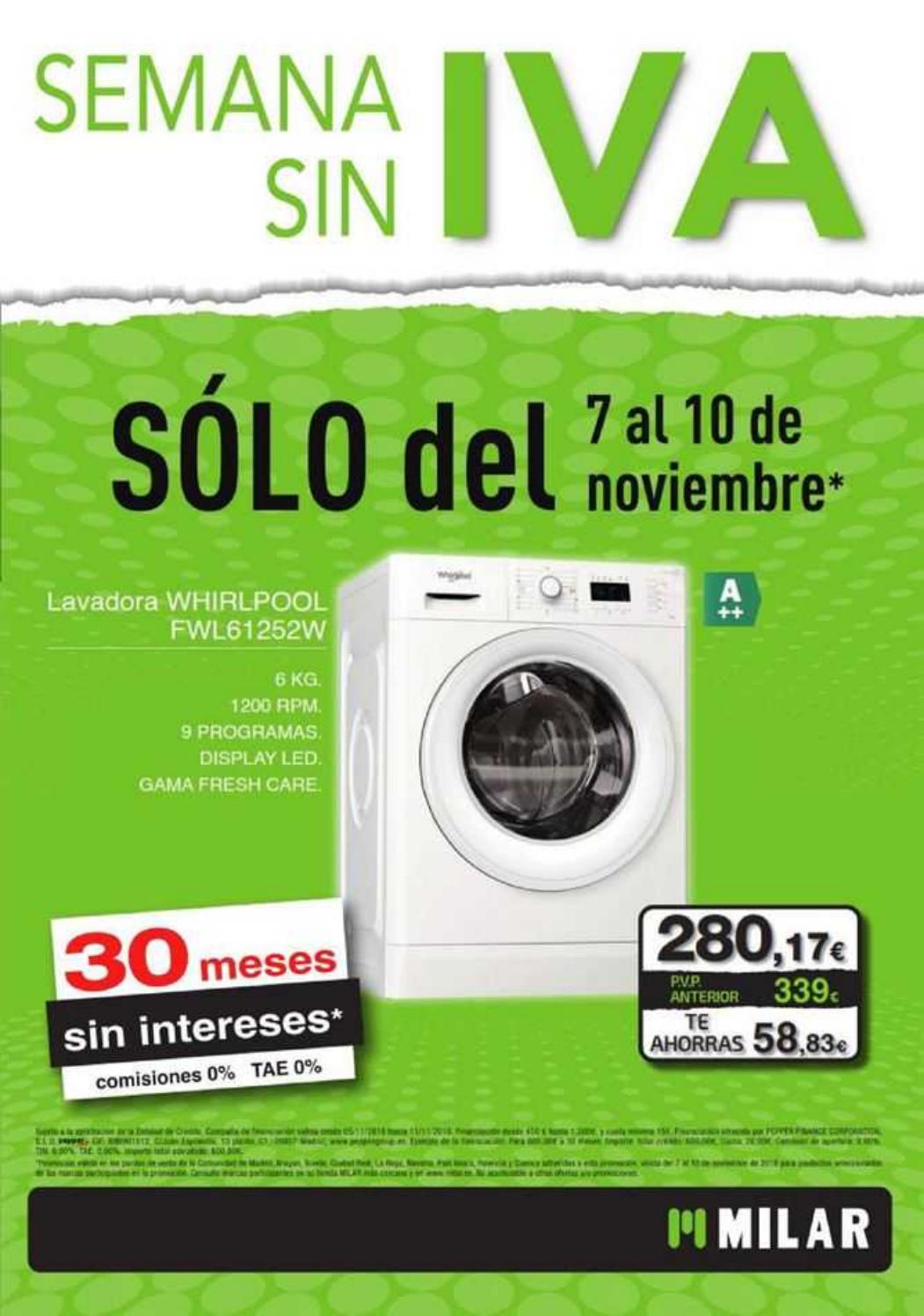 Catálogo Milar semana sin iva by Ofertas Supermercados Issuu