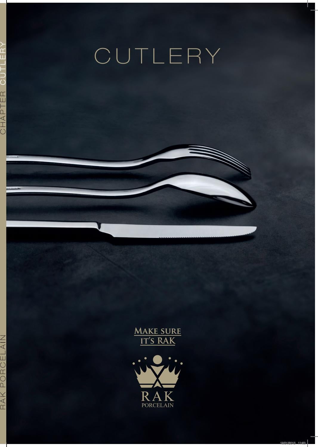 2018 RAK Porcelain Cutlery Catalogue by Fieldcrest International Issuu