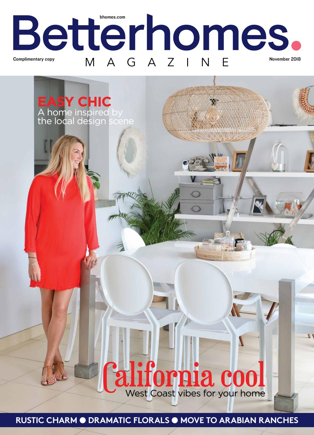 Betterhomes Magazine Nov'18 by Hot Media Issuu