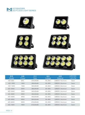 Einky -FORMORE LIGHTING 2018 new 目录 for LED 户外 灯饰 LED flood 灯饰 路灯 from FORMORE 灯饰 第 10 页