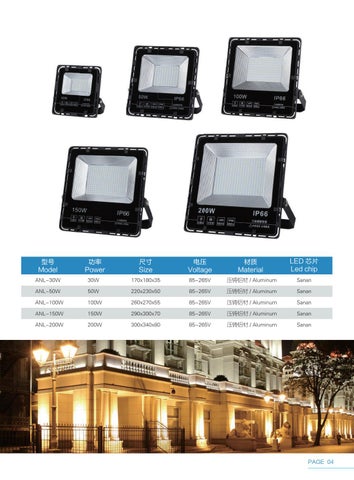 Einky -FORMORE LIGHTING 2018 new 目录 for LED 户外 灯饰 LED flood 灯饰 路灯 from FORMORE 灯饰 第 7 页